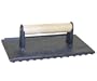 The Camp Chef 9-1/4-by-5-3/4-by-3-1/4-Inch Seasoned Cast Iron Bacon/Meat Press