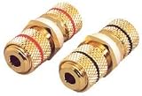 Gold Binding Post To Binding Post Pair