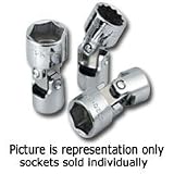 1/4 Drive Standard 12 Point Flex Socket 8 mm (SKT43408)