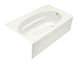 KOHLER K-1112-RA-0 Windward 5-Foot Whirlpool, White