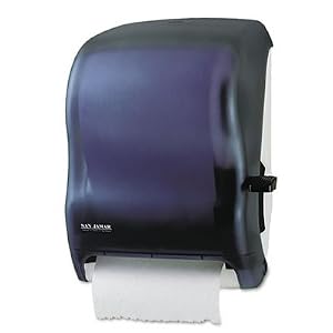 San Jamar Lever Roll Towel Dispenser Without Transfer Mechanism (Black) by