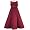 New LITO Children BURGUNDY Wedding Flower Girl Dress 4