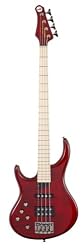 MTD Kingston "The Heir" Bass Guitar (4 String, Left Handed, Maple, Transparent Cherry)