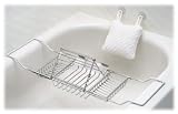 Taymor Ultimate Bath Caddy, Reading Rack and Spa Pillow Set