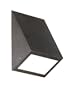 Eglo 86994A ARKTIC 1 Light Wall Light Fixture, Anthracite/Frosted Opal