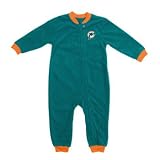 Miami Dolphins NFL Toddler Fleece Sleeper Creeper - Toddler (2T)