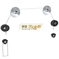 HD Zone's Ultra Slim TV Wall Mount Bracket - Picture Frame Design - Fits All LED TVs 26 32 37 40 42 43 46 47 50 52 53 55 60 inch Samsung Panasonic Sony LG Phillips etc (VESA COMPLAINT 200 300 400 600 800)