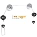HD Zone's Ultra Slim TV Wall Mount Bracket - Picture Frame Design - Fits All LED TVs 26 32 37 40 42 43 46 47 50 52 53 55 60 inch Samsung Panasonic Sony LG Phillips etc (VESA COMPLAINT 200 300 400 600 800)