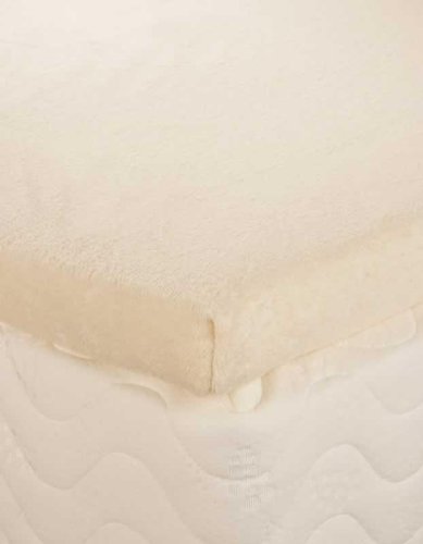Natura Pedic Ultimate Soy Topper White