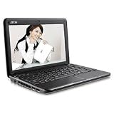  : MSI Wind U100-053US 10-Inch Mini Laptop  (1.6 GHz Intel Atom Processor, 1 GB RAM, 80 GB Hard Drive, XP Home, 6 Cell Battery) Black