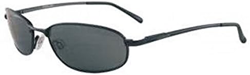"Ko'olau" Black Polarized Gray Unisex Sunglasses