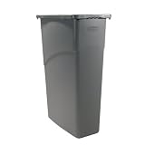 Trash Receptacle, Slim Jim, 23 Gallon, 23-1/8