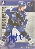 Alex Bourret, Lewiston MAINEiacs - QMJHL Autographed Card
