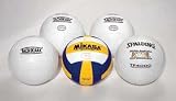 Set of 2 - Leather Volleyballs - Tachikara  SV5W Gold