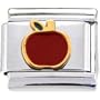 Red Apple Italian Charm