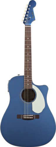 Fender Sonoran SCE Dreadnought Acoustic-Electric Guitar Lake Placid Blue