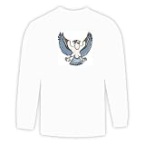 Long Sleeve T-shirt with eagle, hawk, wings, bird, predator