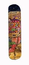 Jerusalem Handpainted Wooden Mezuzah Holder By Yair Emanuel Vtmzl16