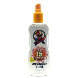 Australian Gold Gel SPF#15 8 oz. Spray