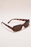 Animal Print Square Lens Tinted Sunglasses [T01-4151-S]
