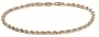 14k Yellow Gold 3mm Diamond-Cut Rope Bracelet, 7"