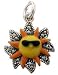 Jewelry : Sun With Glasses Charm by Judith Jack