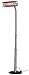 Fire Sense Telescoping Infrared Indoor/Outdoor Heater with Offset Pole, Stainless Steel