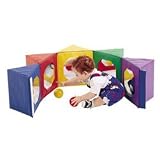 Children's Factory Multi-Image Mirror Pentagon - Primary Colors