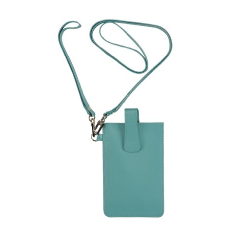Grand Luxe 602253 Mobile Holder with Pull Tab for iPhone/BlackBerry - 1 Pack - Retail Packaging - Teal