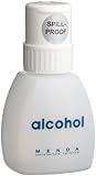 Menda 35216 HDPE 8oz Alcohol Dispensing Bottle, with Plastic Twist-Lock Pump