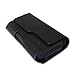 The New HTC One M8 Leather Pouch Case Cover Holster - Secure Belt Clip and Belt Loops (Fits HTC One M8 With Otterbox Commuter / Defender Case On)