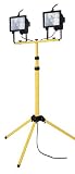  : Blackspur BB-HL105 Twin Head 500 Watt Telescopic Halogen Worklight