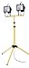  : Blackspur BB-HL105 Twin Head 500 Watt Telescopic Halogen Worklight
