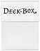 Ultra Pro Solid White Deck Box (80 Ct)