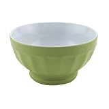 BIA Cordon Bleu 16-Ounce Soup/Cereal Bowl, Set of 4, Two-Tone Leaf/White