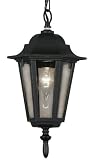 from Oaks Lighting Haxby Hanging Outdoor Lantern Black Model 171 CHAIN BK