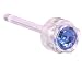 Sapphire Medical Plastic Earrings
