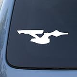 ENTERPRISE 2 - Star Trek - Vinyl Decal Sticker #A1395 | Vinyl Color: White