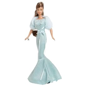 MATTEL BARBIE HOROCOSPE signe astrologique pisces POISSON 19 fevrier 20 mars - robe fourreau - pink label 2004