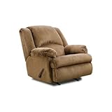 IMAGE OF Laurie Rocker Recliner Fabric: Deluxe Charcoal