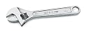 SK 8010 1/8-Inch Jaw Capacity 10-Inch Adjustable Wrench