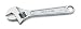 SK 8004 1/2-Inch Jaw Capacity 4-Inch Adjustable Wrench