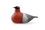 iittala Birds of Toikka Mouthblown Glass Bird, Bullfinch