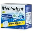 Mentadent Fluoride Toothpaste Advanced Cleaning 5.25-Ounce Refills in 2-Count Boxes, Packaging May