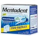 Mentadent Fluoride Toothpaste Advanced Cleaning 5.25-Ounce Refills in 2-Count Boxes, Packaging May Vary (Pack of 3)