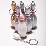 Light Up Bowling Pin Pen Keychain