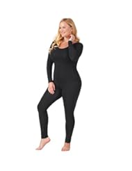 Apparel: Adult Plus Size Scoop Neck Cotton Long Sleeve Unitard,CL811PBLK3XL,Black,3XL