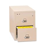 Fire King Insulated File Cabinet,2 Drawer,17-3/4'x31-1/2'x27-3/4',PHT
