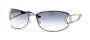 CHRISTIAN DIOR DIORISSIMO, DIOR DIORISSIMO/F/S 6LB50 RUTHENIUM BLUE METAL SUNGLASSES