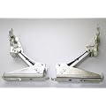 HYGENA DIPLOMAT FRIDGE FREEZER DOOR HINGES X PAIR